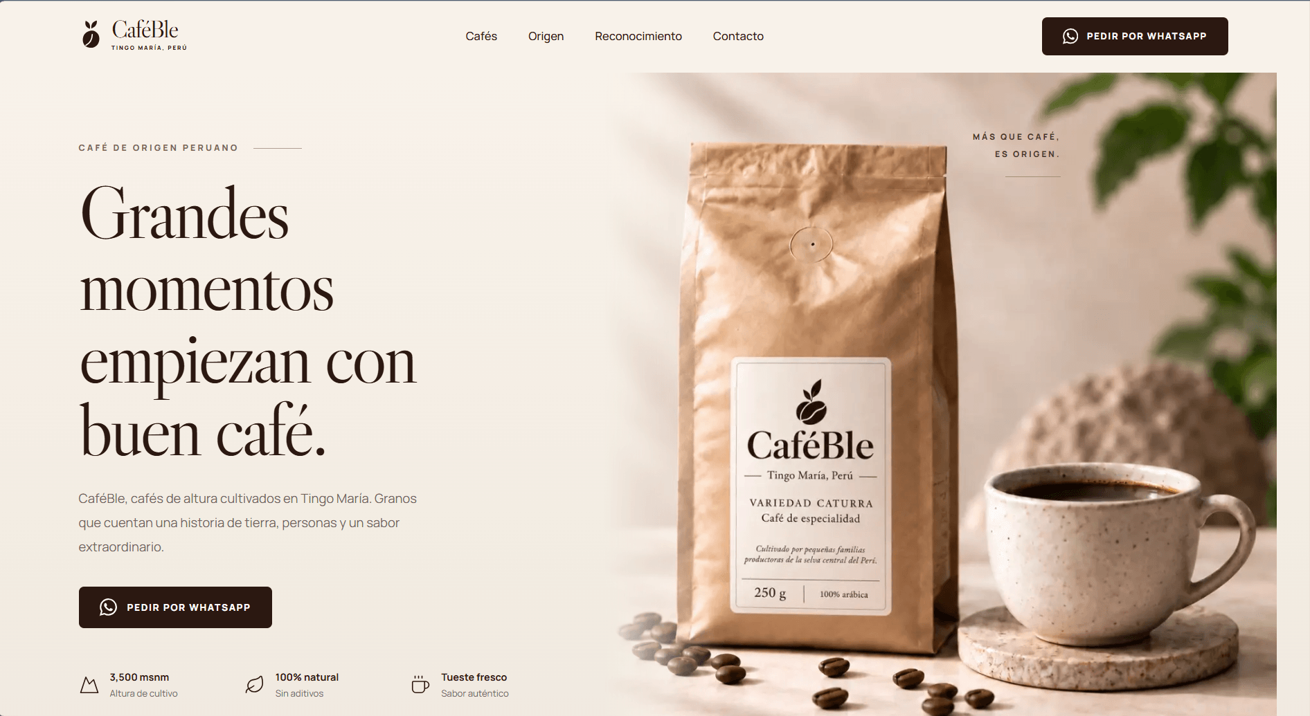 Captura de CafeBle
